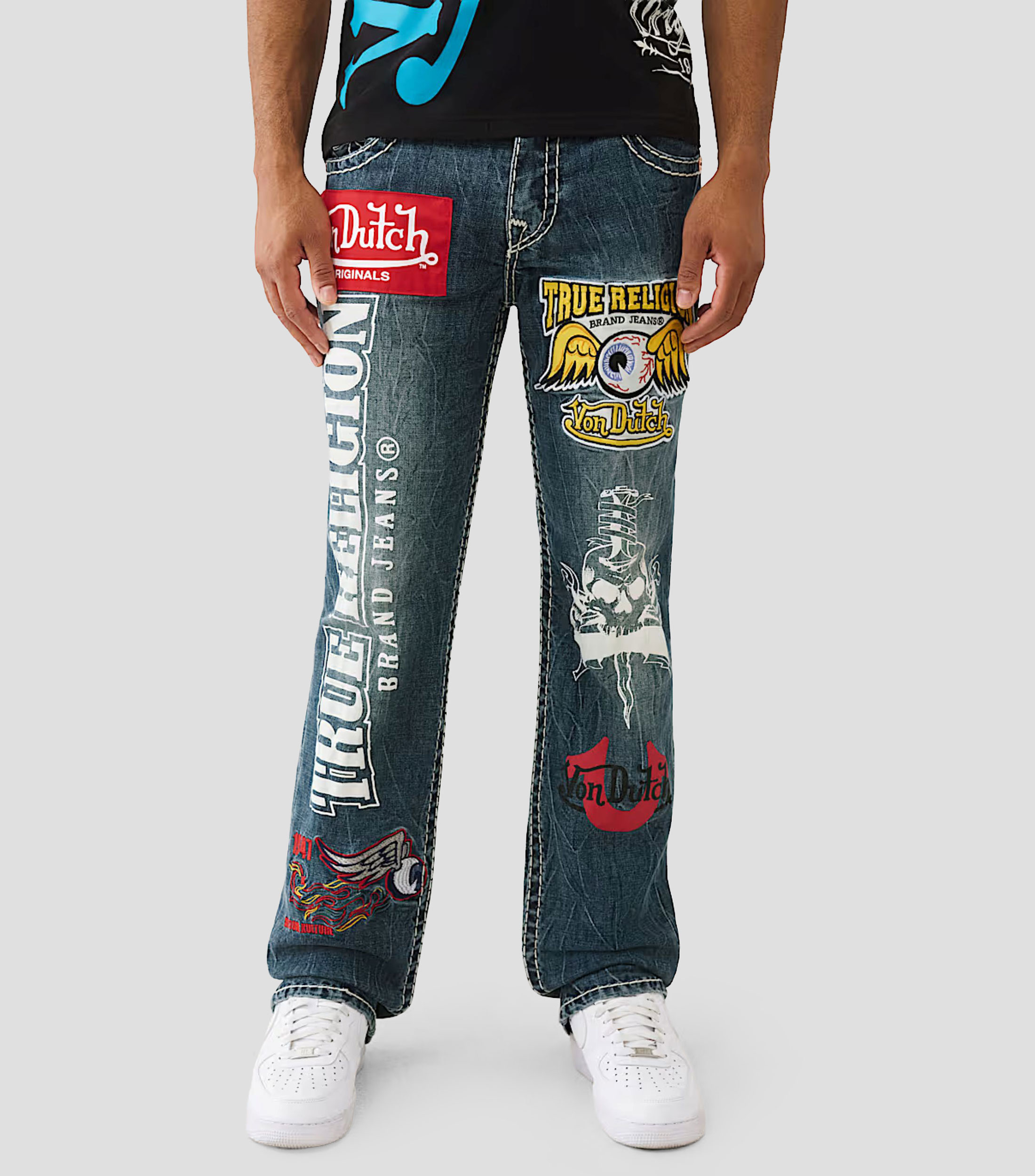 Jeans straight Hombre
